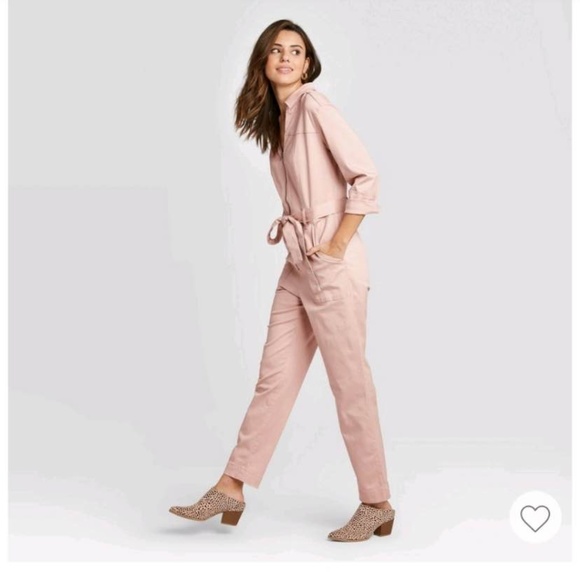 NEW Universal Thread Pink Longsleeve Boilersuit - Picture 3 of 10